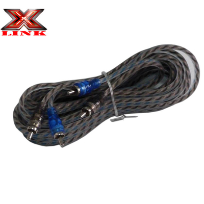 Cable de áudio RCA de macho para macho para alto-falante estéreo ou conector de subwoofer Tipo Nenhum