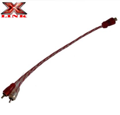Cable de áudio RCA de macho para macho para alto-falante estéreo ou conector de subwoofer Tipo Nenhum