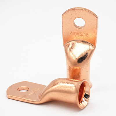 1/0 AWG Lugs de cobre enlatados Conectores de terminais de anel com redução de calor