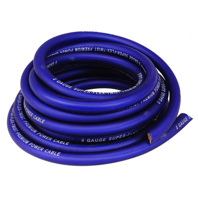 SAEJ 1128 Stinger True Gauge 1/0 AWG Torcido OFC Car Audio Power Wire para desempenho