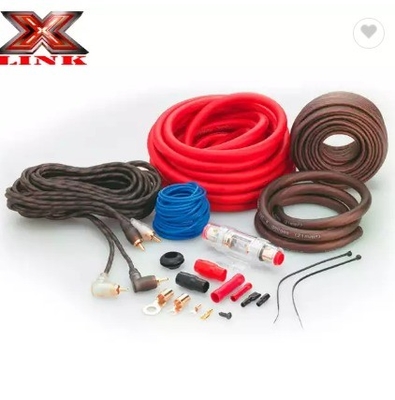 Melhore o áudio do seu carro com o kit de fiação do amplificador de 0 gauge 3000 watts e cor personalizável