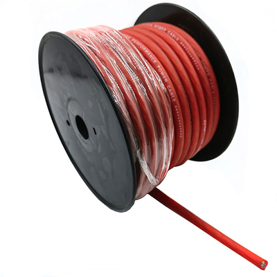 Capa super flexível 1/0 Gauge Copper Power Wire para Car Audio 4 AWG Power Cable