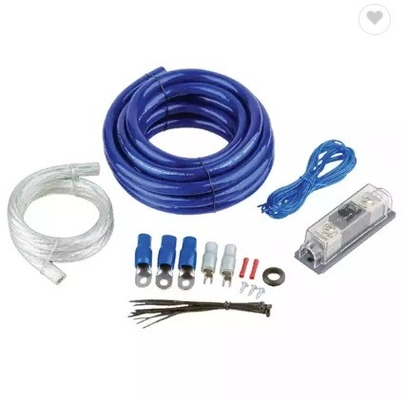 1128 Standard 4 Gauge OFC CCA Complete Amplifier Installation Wiring Amp Kit para áudio de carro