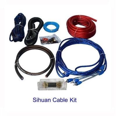 Kit de fiação de instalação de um amplificador de áudio para automóveis OFC