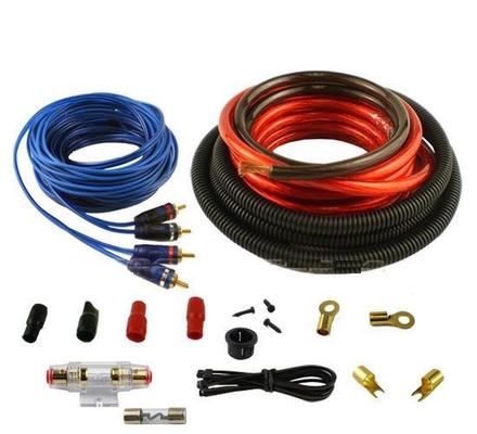 Kit de fiação de instalação de um amplificador de áudio para automóveis OFC