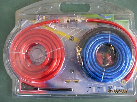 Kit de fiação de instalação de um amplificador de áudio para automóveis OFC