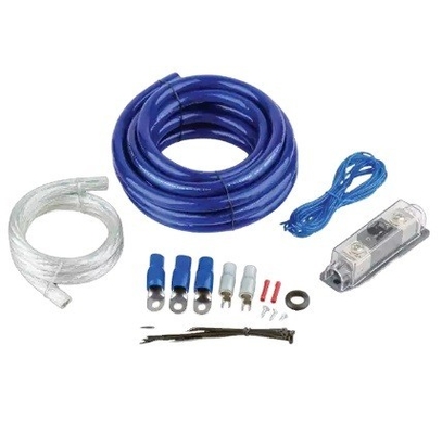 0 Gauge Car Amps Amplificador Kit de fiação de fio com padrão de gauge de fio americano e qualquer condutor de cor CCA ou cobre