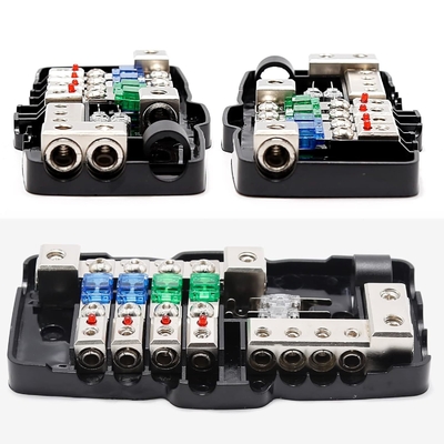 0 awg 12V Multifuncional Mini ANL caixa de fusível bloco de distribuição para veículos