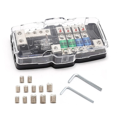 0 awg 12V Multifuncional Mini ANL caixa de fusível bloco de distribuição para veículos