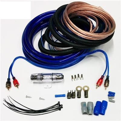 Kit de fiação do amplificador OFC Copper ou CCA 4GA para áudio do carro Melhora a sua experiência de som