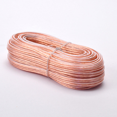 8.0mm Diâmetro externo OFC alto-falante cabo de áudio Made com 99,99% de cobre livre de oxigênio
