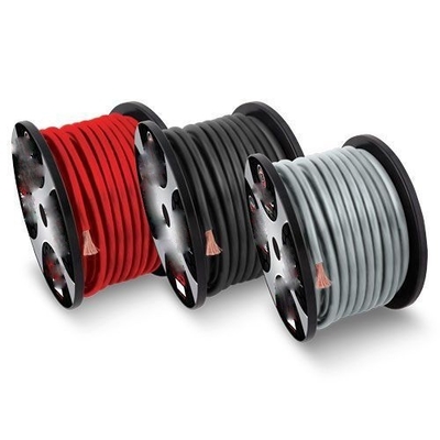 0 gauge OFC Car Audio Power Wire Qualquer cor Material de condução de alumínio revestido de cobre