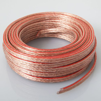 8.0mm Diâmetro externo OFC alto-falante cabo de áudio Made com 99,99% de cobre livre de oxigênio