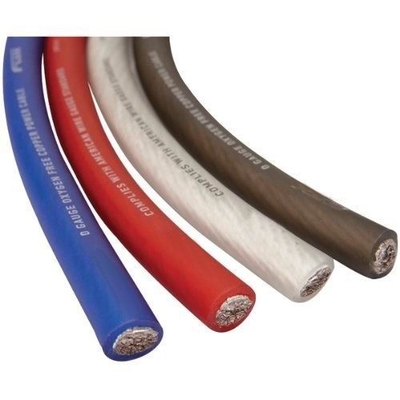0 gauge OFC Car Audio Power Wire Qualquer cor Material de condução de alumínio revestido de cobre