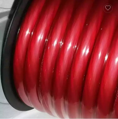 50ft OFC 1/0 Gauge Oversized Black Power Ground Wire para áudio de carro Sem conectores