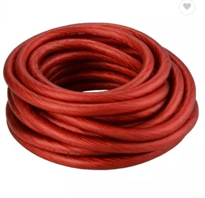 50ft OFC 1/0 Gauge Oversized Black Power Ground Wire para áudio de carro Sem conectores