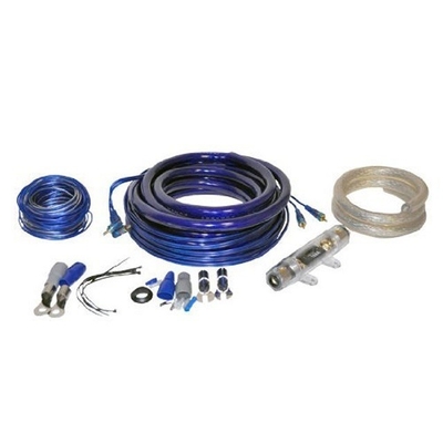 1500W Amplificador de carro Instalar Kit de fiação Cable de alimentação de condutor único e suporte de fusível