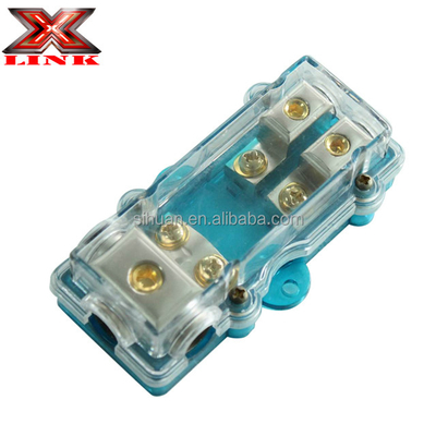 20A-300A AMP Automóvel Auto DC Vidro ANL Maxi AGU Mini Inline Fuse Holder Bloco de Distribuição