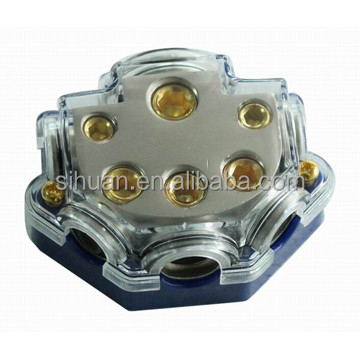 20A-300A AMP Automóvel Auto DC Vidro ANL Maxi AGU Mini Inline Fuse Holder Bloco de Distribuição