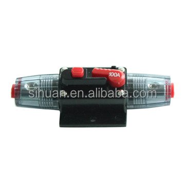 20A-300A AMP Automóvel Auto DC Vidro ANL Maxi AGU Mini Inline Fuse Holder Bloco de Distribuição
