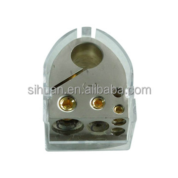 20A-300A AMP Automóvel Auto DC Vidro ANL Maxi AGU Mini Inline Fuse Holder Bloco de Distribuição