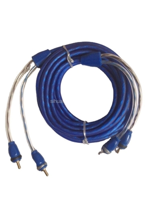 Cabo RCA de cobre com condutor OFC em qualquer cor