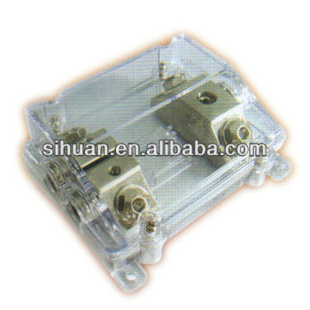 Compacto 12V Mini ANL AFS segurador de fusível para Car Boat Audio System Conectores Revestidos de Ouro
