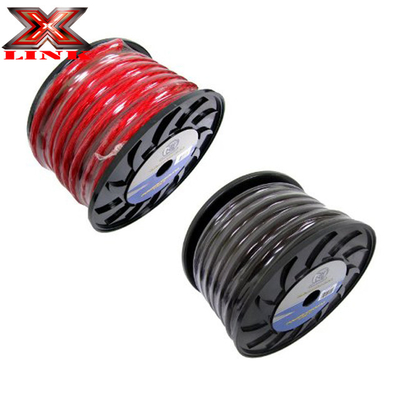 Cabos de áudio e vídeo profissionais 0/2/4/8GA CCA Amp Power Wire Cable com compatibilidade de carro