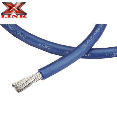 Copper 0 4 Gauge Car Audio Power Wire Cable OFC Vermelho Azul Verde Roxo Amarelo Laranja