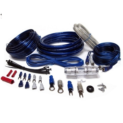 Kit de fiação do amplificador do sistema de áudio do carro Instalação completa com kits de cabo de áudio do carro