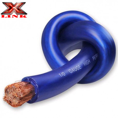 Chapéu de PVC suave 1/0 2 AWG OFC Fios de energia de cobre enlatados