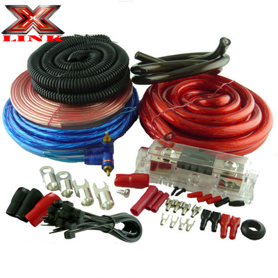 Atualize o seu sistema de áudio de carro com o nosso kit de fiação do amplificador de carro profissional a um preço