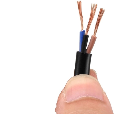 Iluminação industrial LED 3 núcleo cabo de alimentação com isolamento de PVC e tambor de cobre 2.5mm fio elétrico
