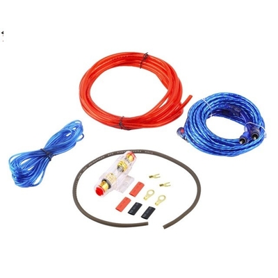 Kit de fiação do amplificador de veículos de 4 gauges com material de isolamento de PVC e condutor CCA ou OFC