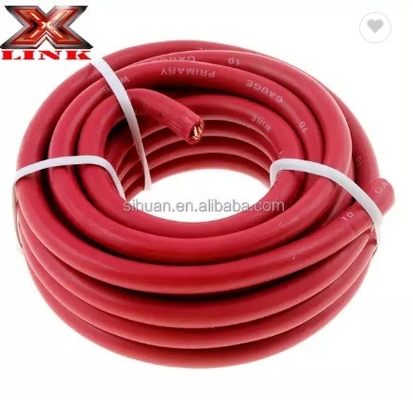 Cabos elétricos para automóveis de 10 mm de diâmetro com condutor de cobre recozido