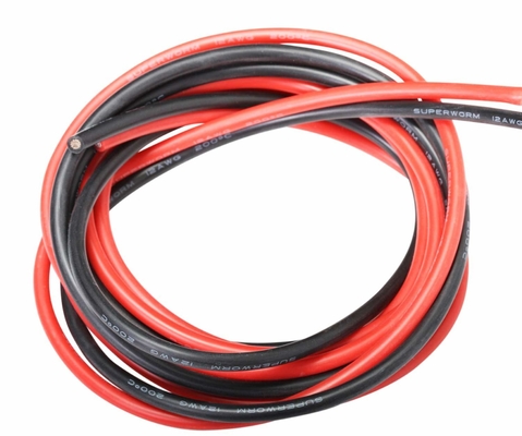 16 Gauge Silicone resistente a altas temperaturas para isolamento