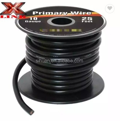 Cabos elétricos de baixa tensão 10awg 12awg 14awg 16awg de PVC revestidos com padrão BS6500