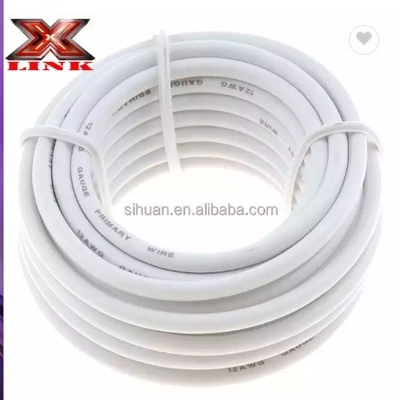 Cabos elétricos de baixa tensão 10awg 12awg 14awg 16awg de PVC revestidos com padrão BS6500