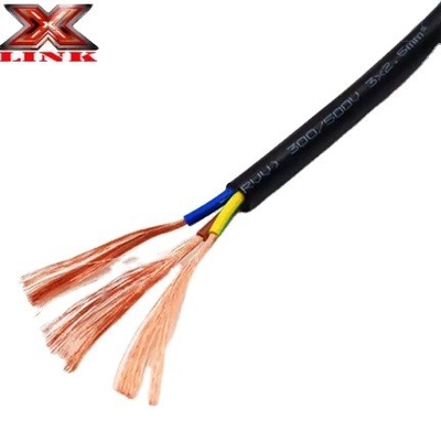 Flexível Cable Elétrico Multicore de cobre 2 3 4 5 Core 0.75mm 1.5mm 2.5mm 4mm 16mm PVC House Wire