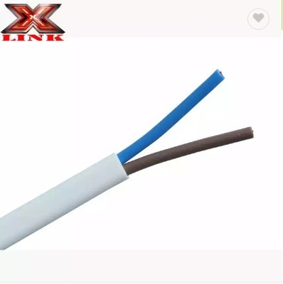 Cable de fio de iluminação de lâmpada de casa elétrica flexível isolada em PVC para cor preta ou branca