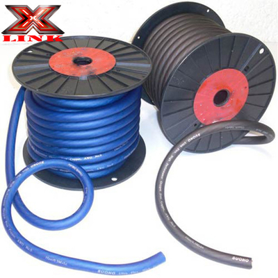 2/0 Gauge Heavy Duty Ofc Car Audio Wire Power Cable com isolamento de PVC para Amp e Sub