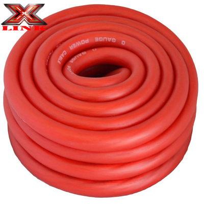 2/0 Gauge Heavy Duty Ofc Car Audio Wire Power Cable com isolamento de PVC para Amp e Sub