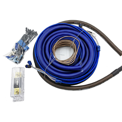Filtro de fiação do amplificador de carro de 4/8 gauge para transferência de sinal melhorada