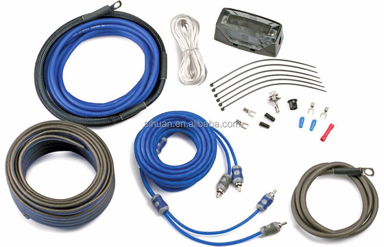 Filtro de fiação do amplificador de carro de 4/8 gauge para transferência de sinal melhorada