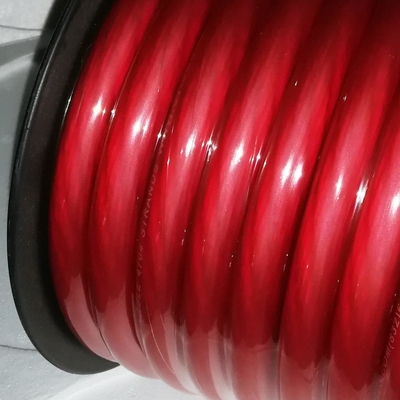 Capa flexível CCA condutor Car Audio Power Wire para instalação de amplificador de carro