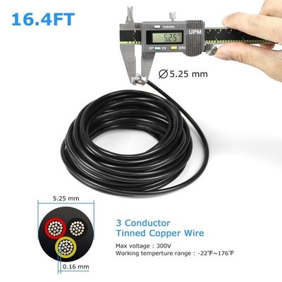 14 Gauge 2 Condutores 4 Condutores Fio elétrico para iluminação de casa negra ou branca