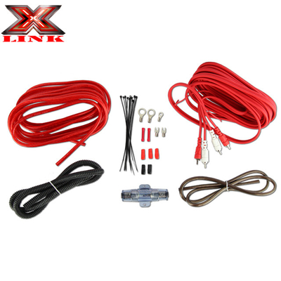 RCA Standard Wire Car Audio Cable Kit e kit de fiação do amplificador de carro Homem Feminino