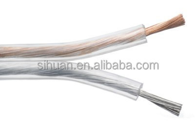 14/16 AWG Copper Car Audio Cable Speaker Cable Alta transparência
