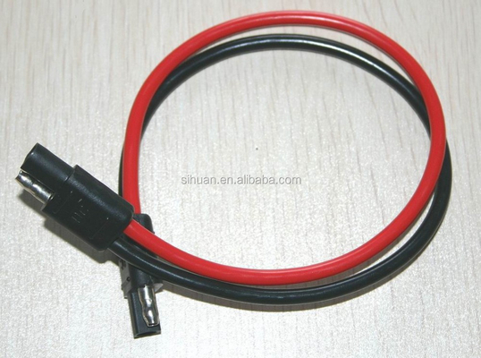 2.8X Diâmetro externo 4c 18AWG Cable de fio de reboque ligado com conector Condutor de cobre nu