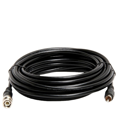 1 Condutor RG59U BNC para adaptador RCA Cordão coaxial para vigilância de câmaras de circuito fechado